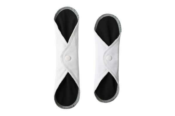 Cotton Eco sanitary pad,reusable incontinence pads  BLACK - Image 6