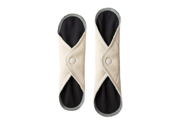 Cotton Eco sanitary pad,reusable incontinence pads  BLACK - Image 7