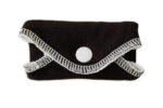 Cotton Eco sanitary pad,reusable incontinence pads  BLACK - Image 5