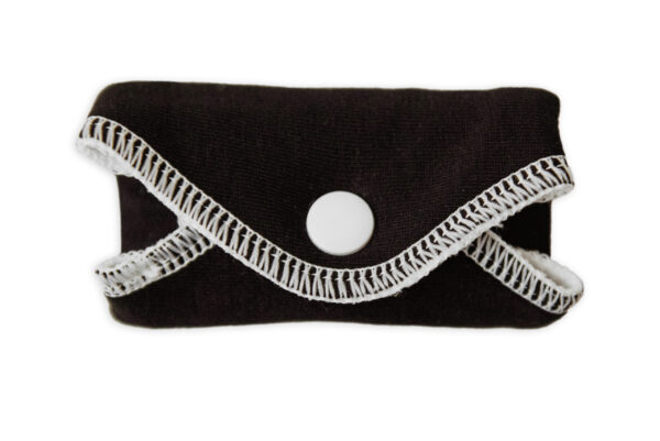 Cotton Eco sanitary pad,reusable incontinence pads  BLACK - Image 5