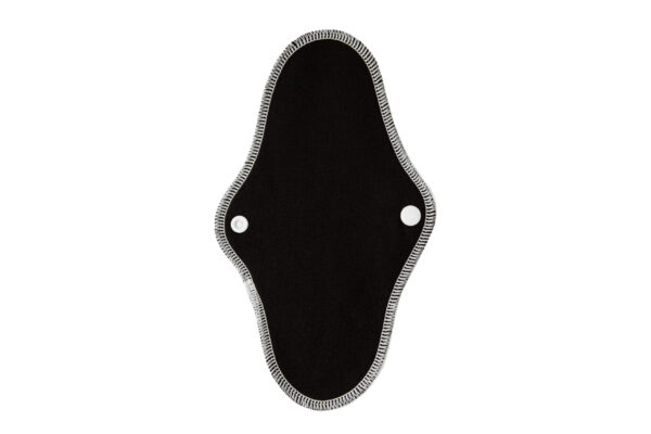 Cotton Eco sanitary pad,reusable incontinence pads  BLACK - Image 2