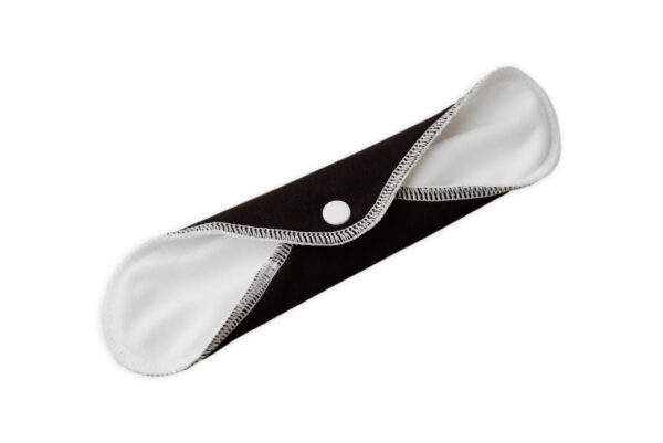 Cotton Eco sanitary pad,reusable incontinence pads  BLACK - Image 4