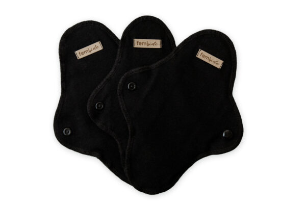 Reusable menstruation pads – Eco flow pads NERO - Image 6