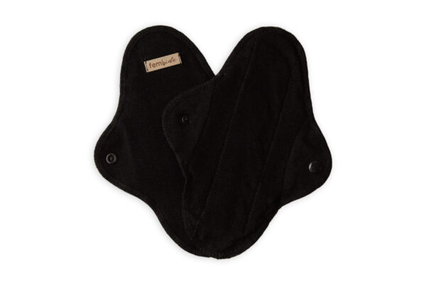 Reusable menstruation pads – Eco flow pads NERO - Image 2